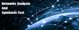 Networks Analysis and Synthesis Test course image